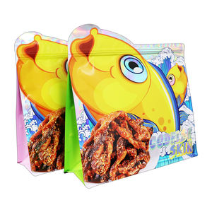 Tas Mylar besar kustom aluminium foil quare bawah tas paket 500G berdiri kantong risleting kantong kemasan kopi - Product Image 1