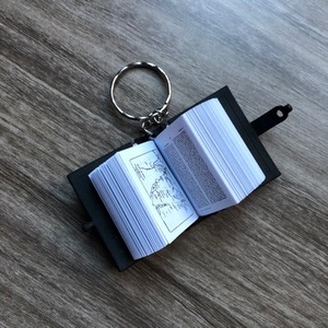 Mini Corán Islámico en Llavero Dorado/Plateado, Cuadrado y Portátil para Mujeres y Hombres, Colgante para Bolso, Cartera, Llavero, Accesorios Musulmanes - Product Image 4