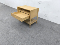 Commode en bois de chêne moderne et minimaliste Sigma OEM, design unique, armoire de rangement pour chambre à coucher avec options personnalisables