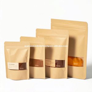 พลาสติก BOPP แบบกำหนดเองได้สำหรับบรรจุภัณฑ์แบบตั้งได้สำหรับอาหาร ชา บรรจุภัณฑ์แบบซองพิมพ์กราเวียร์ PA/NY 100 ไมครอน - Product Image 1