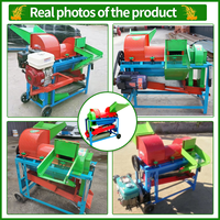 Nouvelle Batteuse Automatique Multifonction HONGEN pour Maïs, Sorgho, Soja, Millet, Céréales – Capacité 3 Tonnes/Heure, Moteur Diesel