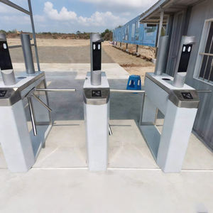 Sistema de control de acceso de nombre real para pasos de peatones Torniquete de trípode para sitios de construcción Barreras de tráfico para residenciales - Product Image 5