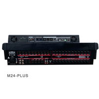 Consola Mezcladora Digital, Sistema de Sonido para DJ, Sistema PA de 24 Canales, Pantalla Táctil, Grabadora Integrada, Wi-Fi, Ajuste Inalámbrico y por Cable