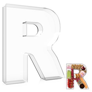 Buzón de acrílico, bandeja reutilizable y rellenable para cartas, pasteles, dulces, decoración para fiestas de cumpleaños y aniversarios - Product Image 5