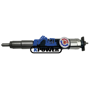 Injecteur de carburant XPower neuf 095000-6470 RE546777 Noir/Argent pour moteur 6090 9.0L d'excavatrice sur chenilles avec garantie de 6 mois - Product Image 3
