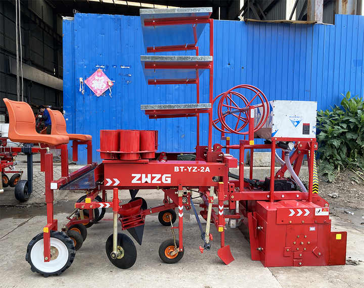 苗植え機 二列同時植え機