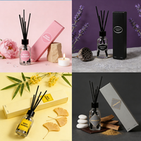 Coffret Cadeau Diffuseur à Bâtonnets Liquides 30ml Écologique pour Hôtel, Maison, Voiture – Format Mini, Idéal pour Déménagement, Cadeau de Mariage, Vente en Gros