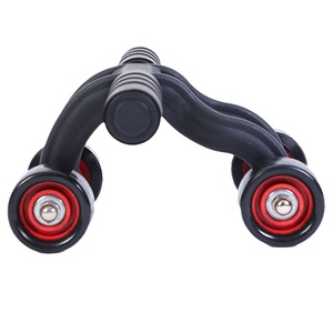 Rodillo Abdominal Multifuncional para Ejercicios Musculares, Equipo de Entrenamiento de Cuatro Ruedas, Rodillos AB para Entrenamiento de Fuerza del Core - Product Image 2