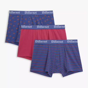 Sous-vêtements boxeurs extensibles personnalisés pour hommes, caleçons en coton <span class=keywords><strong>de</strong></span> qualité supérieure, <span class=keywords><strong>slips</strong></span> tricotés originaux, <span class=keywords><strong>slips</strong></span> <span class=keywords><strong>transparents</strong></span> pour hommes - Product Image 2