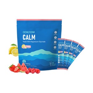Etiqueta privada, bebida energética preentrenamiento, polvo calmante adaptógeno, mezcla de hidratación, polvo de electrolito para vitaminas contra el estrés - Product Image 1