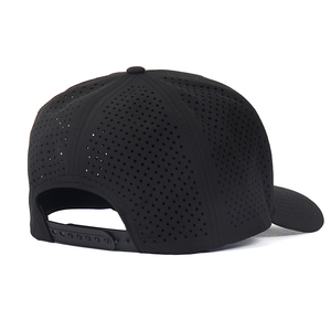 Gorras de Béisbol de 5 Paneles con Perforación Láser, Impermeables, Transpirables, de Poliéster, con Logotipo Personalizable, Letras y Patrones - Product Image 5