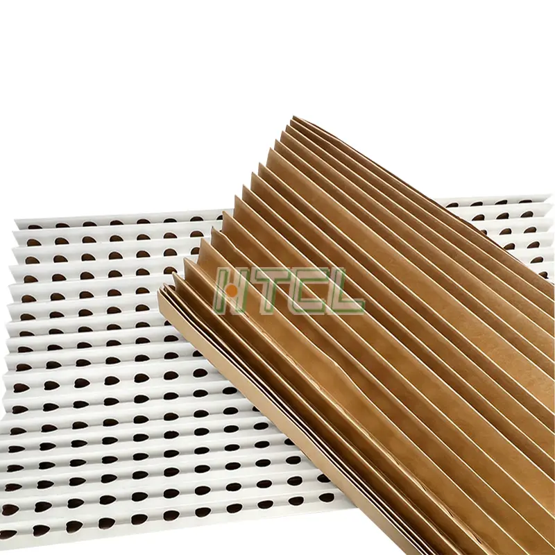 Customized V-Type Folded Paper Paint Dry-Type pleated Filter Paper Spray Booth Filters