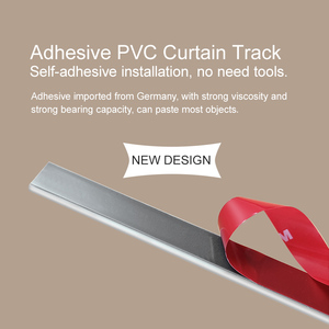 Rèm theo dõi đường ray de rideau bệnh viện PVC phổ uốn cong linh hoạt nhựa MAISON cửa sổ nhà biến dạng mềm pistas Cortina - Product Image 5