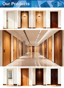 Porta di Sicurezza Moderna in Legno Insonorizzata e Ignifuga per Hotel con Dimensioni Personalizzabili - Product Image 5