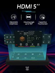 Kit d'imprimante 3D SIBOOR VORON 2.4 R2 300x300mm/350x350mm avec option de pièces imprimées en ABS colorées - Product Image 5