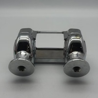 Rehausseurs de guidon en alliage d'aluminium chromé CNC de 1,25 pouce de haute qualité pour M8 Softail Breakout Street Bob