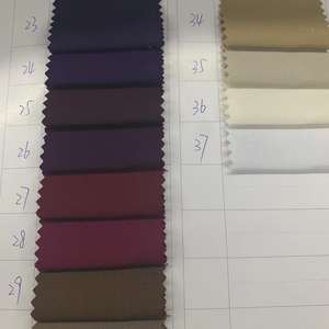 स्टॉक 78% t 20% r 2% Sp380g/m लोचदार सेरेज कपड़े-सूट कपड़े ब्लेज़र सूट, वर्दी, काम के कपड़े आदि के लिए उपयुक्त है। - Product Image 4