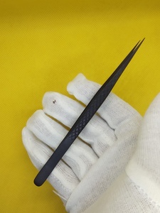 Obexa Professional Eyelash Extension Tweezers <b>Set</b> Stainless Steel Beautiful <b>Colour</b> Curved Pointed Tips Customized Packaging - Product Image 3