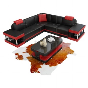 Hot Sale Leather <strong>Sofa</strong> <strong>Set</strong> Designs <strong>Cheap</strong> Corner <strong>Sofa</strong> Sectionals Furniture - Product Image 3