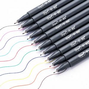 SR153 Marcadores de tinta permanente de punta fina Fineliner para tomar notas Calendario Dibujo Arte Oficina Útiles escolares para escribir papel - Product Image 4
