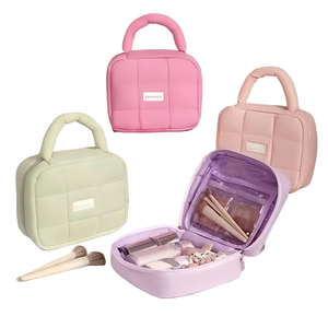 Customised Lady Fashion Nylon Multi-Function Makeup <b>Bag</b> Multicoloured Waterproof <b>Travel</b> <b>Cosmetic</b> <b>Bag</b> with Zipper - Product Image 5