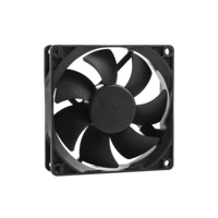 Ventilateur de refroidissement de châssis CPU à haut débit d'air, contrôlé par température, DS09225R12H DC12V 0.50A 92*92*25MM 9225 9.2CM PWM