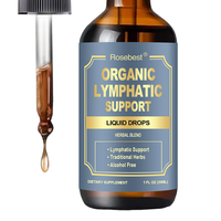 Complément Liquide OEM Marque Blanche Sans Sucre Formule Mélange 7 Herbes pour le Drainage Lymphatique et le Soutien Immunitaire en Gouttes