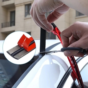 Auto Car T Type <b>Rubber</b> Sealing <b>Strip</b> for Sunroof Window Tailgate Roof Leakproof Rain Accessories, Customizable Length Supported - Product Image 5