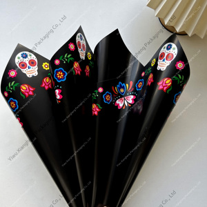 Papel de regalo de <span class=keywords><strong>calabaza</strong></span> de Halloween de nuevo diseño, papel de regalo Floral para ramos, suministros de floristería, papel de <span class=keywords><strong>Spiderman</strong></span> - Product Image 1