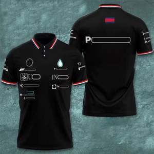 Traje de Carreras <span class=keywords><strong>Mercedes</strong></span> <span class=keywords><strong>Benz</strong></span> F1 Personalizado de Fábrica 2025, Conjuntos Deportivos Impermeables de Alta Calidad para Adultos, Nuevas Camisetas de Fórmula Uno - Product Image 6