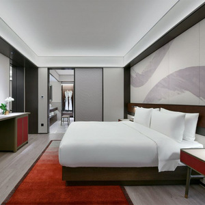 ชุดห้องนอนไม้จริงสไตล์โมเดิร์นสำหรับโรงแรม อพาร์ตเมนต์ และที่พักอาศัย - ดีไซน์ทนทาน - Product Image 2