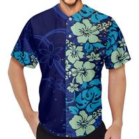 2024 nouveau Design maillots hommes polynésien Tribal impression motif personnalisé Baseball maillot Hawaii Style été livraison directe vêtements