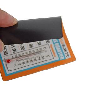 Autocollant de température OEM 50 pièces, nouveau style, bon marché, aimants de réfrigérateur en papier personnalisés avec thermomètre - Product Image 3