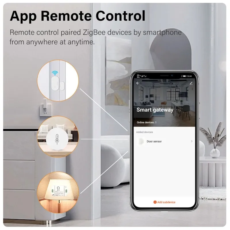 RSH Tuya Multi Mode ZigBee Bluetooth Gateway Hub sans fil Smart Home Appliances Remote Controller Bridge Support Alexa Google