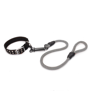 Bold cushioned leash Medium and <b>large</b> <b>dog</b> leash set <b>Dog</b> leash Spring walking leash <b>Dog</b> cover <b>Dog</b> <b>collar</b> - Product Image 4