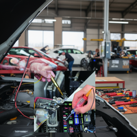 Lápiz de Prueba para Automóviles, Lector de Códigos Inalámbrico OBD2 de 6V-24V, Herramienta de Diagnóstico Automotriz