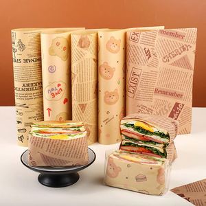 Papel Encerado para Envolver Alimentos a Precio de Fábrica, Papel para Envolver Hamburguesas, Papel Antigrasa Ecológico para Envolver Sándwiches - Product Image 4