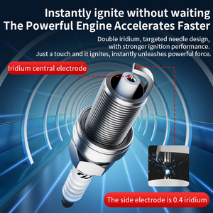 Bujías de iridio doble de alta calidad para <span class=keywords><strong>MINI</strong></span> <span class=keywords><strong>Cabrio</strong></span> S Clubman S John <span class=keywords><strong>Cooper</strong></span> Works <span class=keywords><strong>Cooper</strong></span> S John <span class=keywords><strong>Cooper</strong></span> Works Countryman - Product Image 5