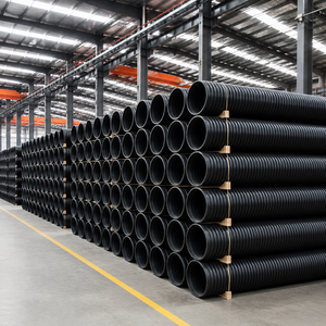 Tubería Corrugada de Doble Pared de HDPE Resistente a Productos Químicos, de Alta Calidad, SN16 DN300-DN800, <span class=keywords><strong>para</strong></span> Drenaje Municipal - Product Image 4