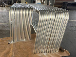 Barrière de sécurité en acier, système de fixation bidirectionnel/monodirectionnel, garde-corps portable, protection contre les chutes, barrières de sécurité pour piétons - Product Image 5