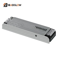 Fuente de Alimentación con Control de Interruptor para Tiras LED de 176V-264V 12/24V, Transformador de Pantalla, 24V para Luces LED, 200W, con Dimmer, Precio de Fábrica