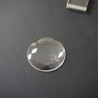 Verre saphir bombé de qualité optique OEM pour montre, verre de protection en saphir