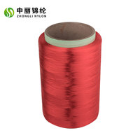 Fil de soie coloré en nylon 6 ténacité RW/DDB 467Dtex/72F de qualité AA écologique