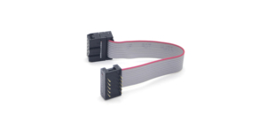 ขั้วต่อสายเคเบิล IDC ระยะพิทช์ 2.54 มม. รุ่น 2H/FCY2.54-10P แบบสามชิ้น พร้อมเคลือบกึ่งทองแบบนูน DIP2.54*7.62-10P แบบกลับด้าน 2*5P - Product Image 3