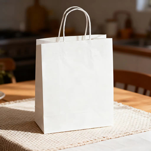 Bolsas de Compra de Papel Kraft Reciclable de Lujo Personalizadas con Asas, Cierre Magnético y Logotipo Impreso para Envasado de Alimentos y Regalos - Product Image 4
