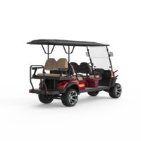 Voiturette de golf 6 places pour parcours de golf Buggy de golf chinois à bon prix fabriqué à Guangzhou Fabricant