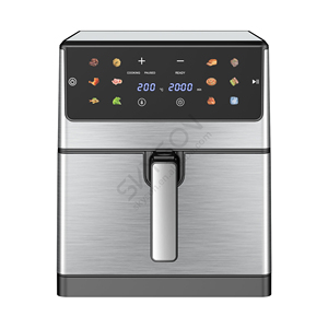 Mejor Venta 2024 Freidora de Aire WIFI 6L 8L 1800W con Pantalla LCD, Doble Cesta de Acero Inoxidable, Digital, 2 Cestas - Product Image 2