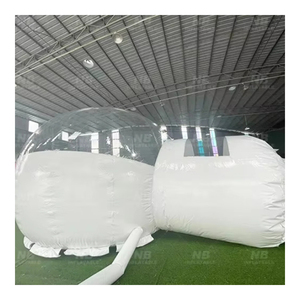 เต็นท์เป่าลมพีวีซีลายเกล็ดหิมะกันฝนสำหรับใช้งานกลางแจ้งในเทศกาลคริสต์มาส รุ่น 2024619 เต็นท์เป่าลมพีวีซี - Product Image 4