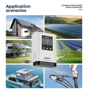 Kfsolar tự động mpk6 60A lai năng lượng mặt trời CHARGE CONTROLLER 12/24/36/48V MPPT PWM 99% hiệu quả ánh sáng + Thời gian điều khiển LCD hiển thị - Product Image 3