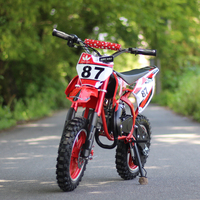 2025 Moto à essence Cross 49cc 2 temps moto tout-terrain autre moteur à essence moteur Motocross Trail E Chopper Dirt Bike